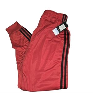 Adidas 3-Stripes Tricot Regular Tapered Track Pants Sz Lg NWT